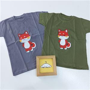 تیشرت تک بچگانه روباه تک سایز 45