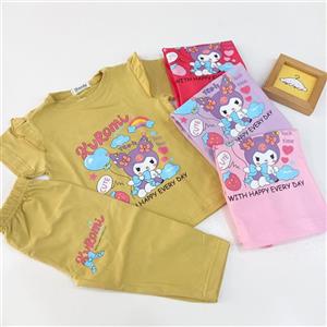 تیشرت شلوارک کرومی رنگین کمان