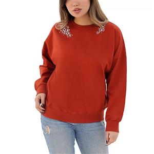 بلوز دورس زنانه یقه گلدوزی کد 41566