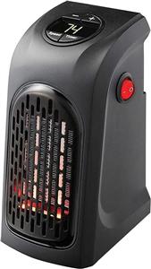 فن هیتر مسافرتی کم مصرف 400W دیواری (بخاری دیواری) | Plug-In Handy Heater – Mini Electric|هیتر برقی فن دار Handy Heater