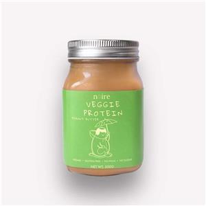 کره بادام زمینی با پروتئین وگان نوآر - 500 گرم