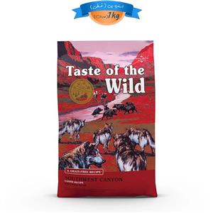 غذا خشک سگ بالغ تیست آف د وایلد طعم گراز وحشی و گوشت گاو و بره وزن 1 کیلوگرم (فله ای) Taste of the Wild Southwest Canyon