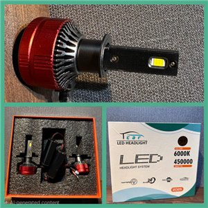 هدلایت GLOW TCAR 2025 در پایه های H7.H1.H3..H4.H11.880.9005.