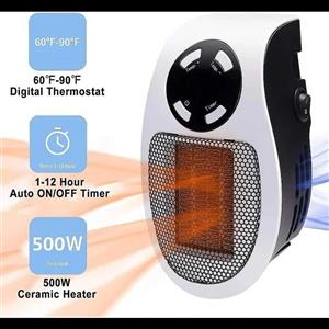 بخاری برقی فن دار مدل Portable Heater با تایمر و ترموستات