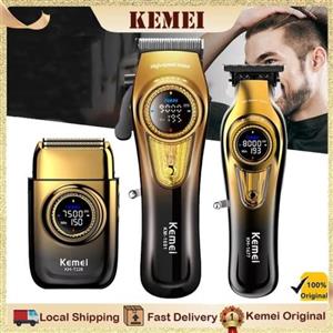 ست ماشین اصلاح کیمی KEMEI KM-8557 سه عددی