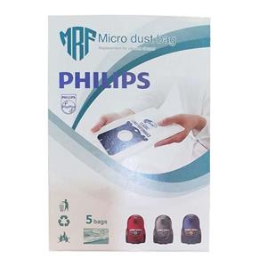 کیسه جاروبرقی مدل FC 8442 میکرو فیلتر 5لایه مناسب جاروبرقی فیلیپس و آاگ بسته 5 عددی