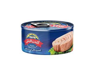 کنسرو ماهی تون در روغن گلدن فیش شیرین عسل 180 گرم
