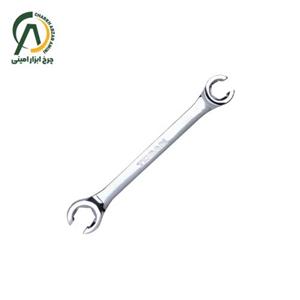 آچار دو سر رینگی چاکدار توسن سایز 22*19