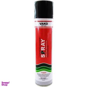 اسپری رنگ مشکی مات واکو کد vak617 حجم 300 میلی متر