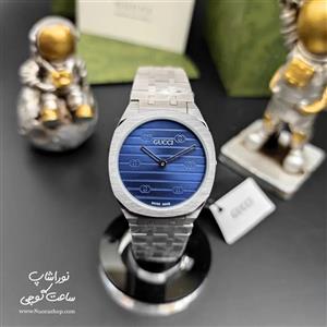 ساعت گوچی زنانه مچی مربعی ظریف آبکاری استیل گالری توکا