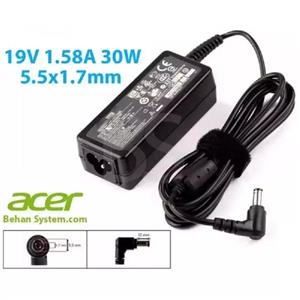 شارژر لپ تاپ ACER 30W 19V 1.58A فیش 5.5x1.7mm میلی متر