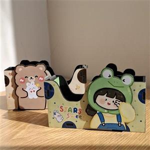 پایه چسب چوبی فانتزی سبک