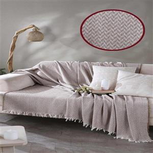 شال مبل ترک مدل جناقی در دو سایز – شیری, 170210