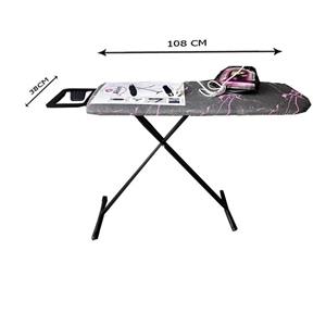 میز اتو آلوین فلزی  سایز لارج پایه بلند پریز دار318