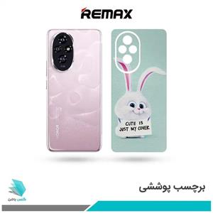 برچسب پشت گوشی آنر 200 طرح خرگوش(بک اسکین)