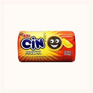 بیسکوئیت با سس پرتغالی و تکه های شکلات 325 گرمی اتی جین Eti Cin9