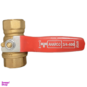 شیر گازی 1 اینچ استاندارد(AHARCO)-آلیاژ برنج آهارکو 