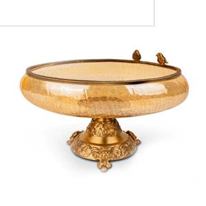 کشکول شیشه ترک goldkish مدل lovely bird  کد 806060(پس کرایه)