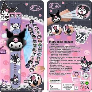 ساعت مچی دیجیتال بچگانه مدل پروژکتوردار کرومی کد 27-3189