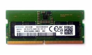 رم لپ تاپ DDR5 تک کاناله 5600 مگاهرتز Samsung ظرفیت 8 گیگابایت