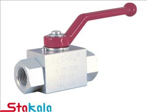 شیر ربع گرد فولادی هیدرولیک برند Ferro سری BV2