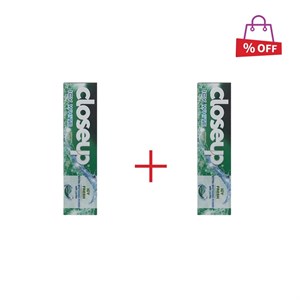 خمیر دندان کلوز آپ (Closeup) سری Icy Fresh مدل Menthol Burst مقدار 125 میلی‌لیتر مجموعه 2 عددی