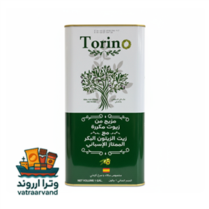 روغن زیتون اسپانیایی ممتاز Torino | یک گالن – فشار اول سرد، خالص
