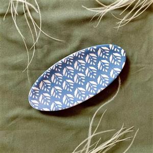 دیس سرامیکی کوچیک آبی تیره