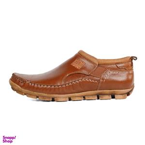 کفش مردانه بولتون مدل هوستون (نابوک) رنگ عسلی 40