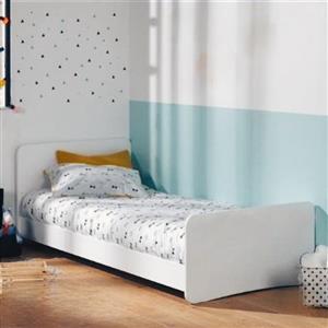 تخت خواب یک نفره مدل H60 سایز 90×200 سانتیمتر