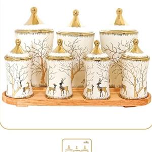 پاسماوری 7 پارچه ساوارز طرح آدام با استند چوبی