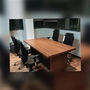 میز کنفرانس4 نفره( هزینه ارسال به صورت پسکرایه میباشد)