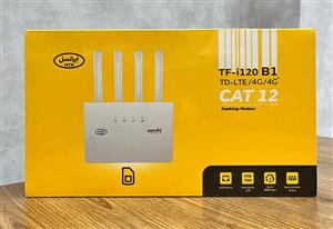 مودم سیم کارتی 4.5G رومیزی CAT12 ایرانسل مدل IRANCELL TF-i120 N1 با سیم کارت سپنتا