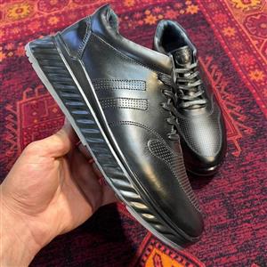 کفش کتانی زنانه تمام چرم طبیعی مدل پایا