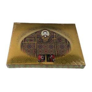 گز لقمه ای کرمانی 38 درصد پسته زعفرانی 200 گرمی