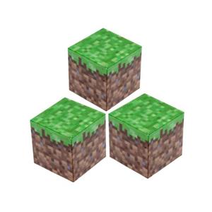 دکوری برانت مدل بلوک مغناطیسی ماینکرافت طرح چمن خشک شده سه عددی