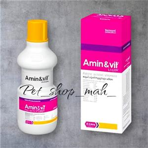 مولتی ویتامین پرندگان زینتی همراه اسید امینه امینوویت شرکت رویان مخصوص مرغ و خروس و کبوتر 