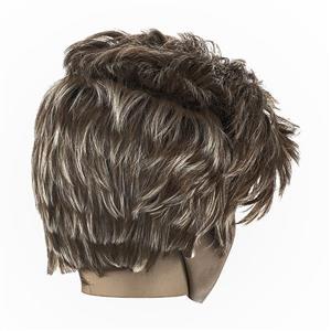 کلاه گیس کوتاه ساتورا مدل HWW05 کرنلی جنس الیاف ابریشم