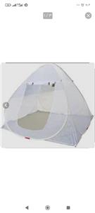 پشه بند طرح چادر مسافرتی 12 نفره تمام تور  کف ضخیم درجه یک 12T1W (پس کرایه)