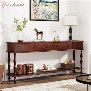 کنسول کلاسیک چوبی زیبا