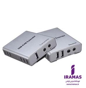 اکستندر HDMI و usb تا 60 متر روی شبکه دارای قابلیت انتقال صدا