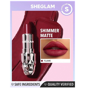 رژ لب مخملی استارلایت شیگلم sheglam رنگ Flame
