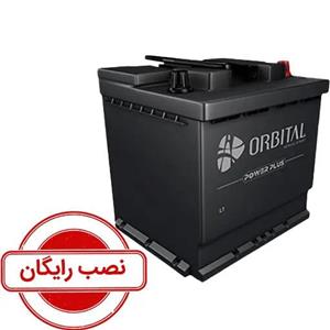 باتری 12 ولت 50 آمپر اوربیتال سپاهان سایز L1