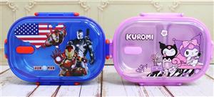 ظرف غذای داخل استیل  طرح کرومی کد2767