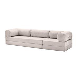 جدید ترین کاناپه تختخواب شو مدل ال پلاس مینیمال کمجا دکوراش