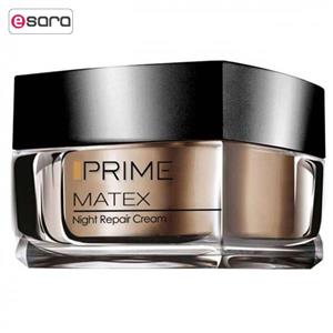 کرم شب پریم مدل Matex حجم 50 میل Prime Matex Night Repair Cream