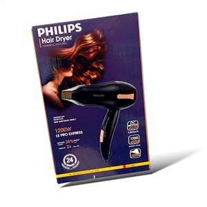 سشوار مسافرتی فلیپس هلند PHILIPS PROFESSIONAL NEW YEAR 2025  1200w