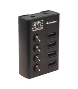 هاب 4 پورت USB 3.2 Gen1 کی نت پلاس KP-HA14