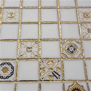 تک گل کاشی بین  کابینتی کوتینگی 60در30