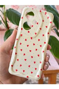 کاور و قاب پوشش محافظ سیلیکونی با طرح قلب قرمز لبه موجی دوربین HONOR 400 5G فیبکس Fibaks